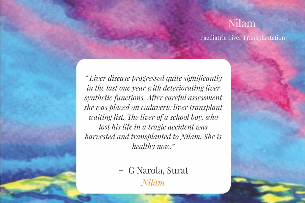 Narola – Paediatric Cadaver Liver Transplantation