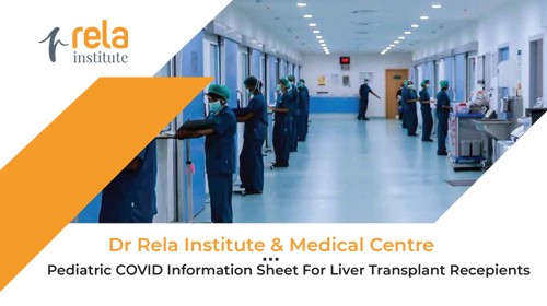 Covid – 19 For Paediatric Liver Transplant Recipients
