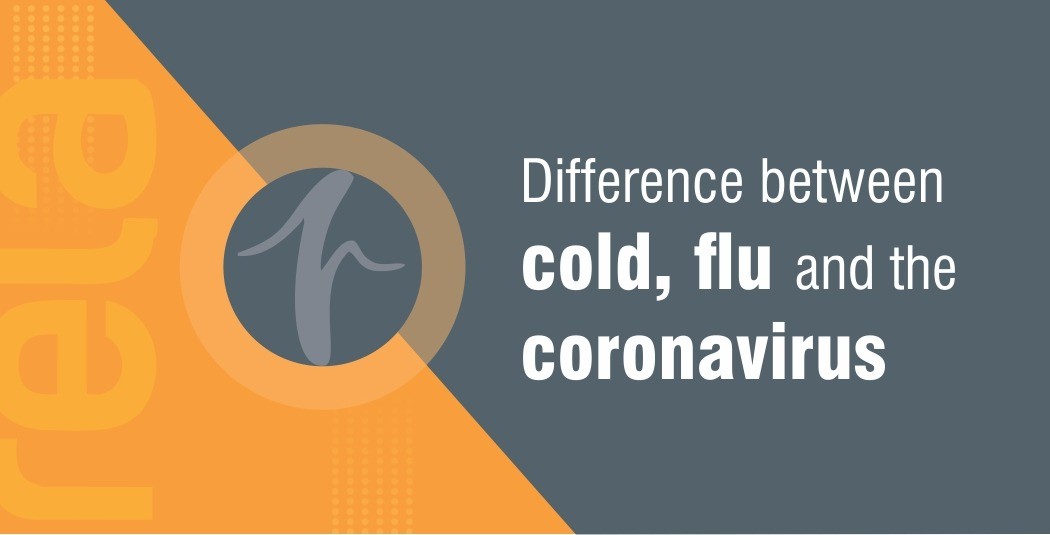 Difference between cold, flu and the coronavirus