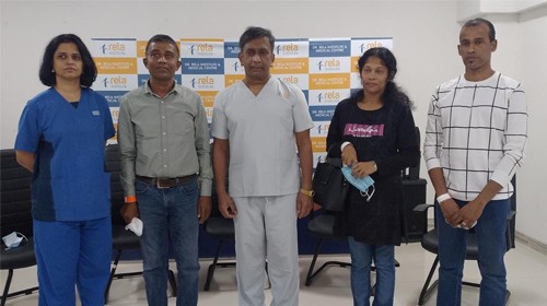 Sri Lankan Professor undergoes Liver Transplant from an accidental donor, amid Covid Lockdown at Rela Hospital