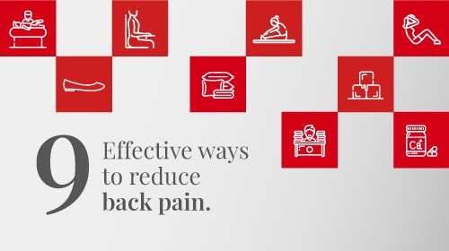 How to reduce back pain