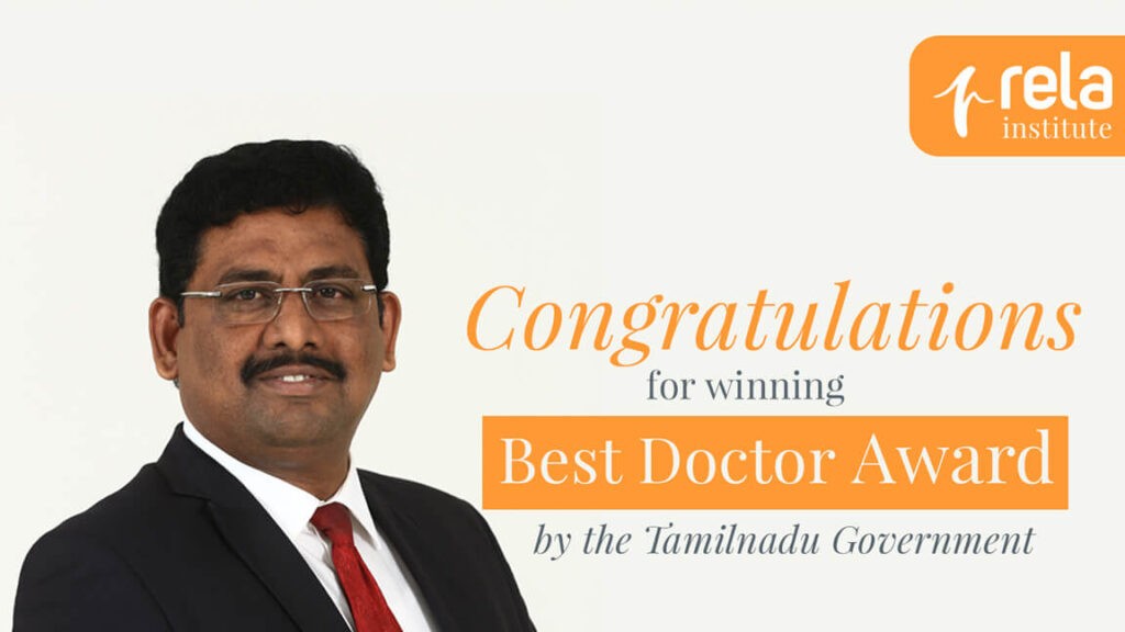 Dr. J. Prabhakaran – Best Doctor Award