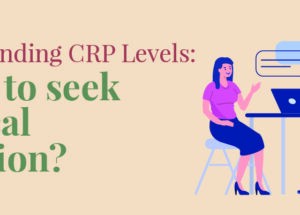 How much crp level is dangerous