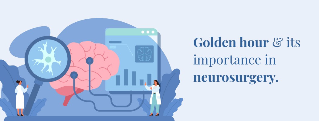 What is Golden hours in Neurosurgery ?